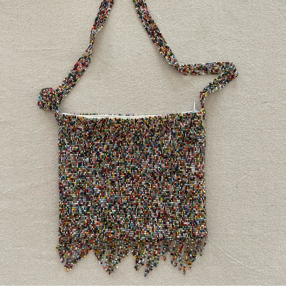 Hand beaded and made in Guatemala purse
